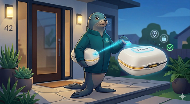Denny the seal, VeriSeal mascot